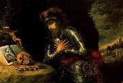 Antonio de Pereda Saint William of Aquitaine Spain oil painting artist